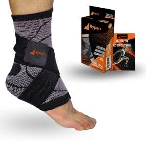 Tobillera deportiva ajustable Hyperz para soporte de tobillo