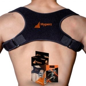 Corrector de postura ajustable Hyperz para espalda y hombros