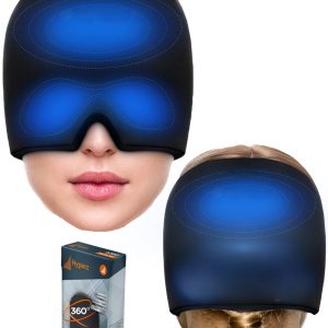 Gorro de gel frío Hyperz para cabeza frente ojos y nuca