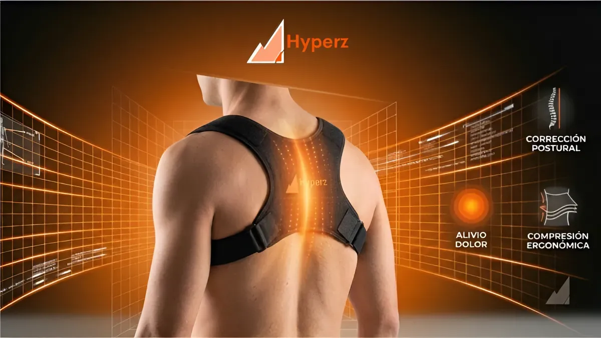 Correctores de postura Hyperz para espalda y soporte lumbar