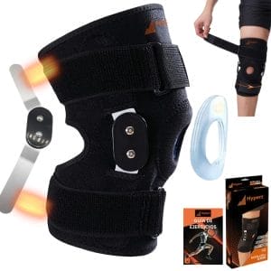 Rodillera con soportes laterales Hyperz y almohadilla rotuliana