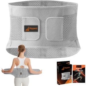 Cinturón lumbar ajustable Hyperz para soporte de espalda baja