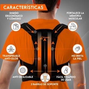 Faja corrector de postura Hyperz ajustable y transpirable