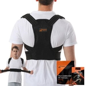 Corrector de postura lumbar Hyperz para espalda baja y hombros