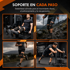 Rodillera articulada deportiva Hyperz para gym y entrenamiento