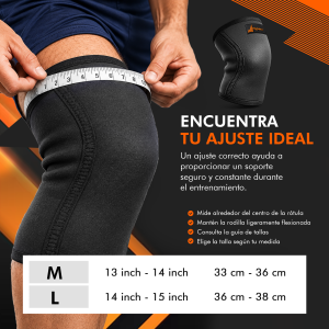 Rodillera de neopreno de alta densidad Hyperz